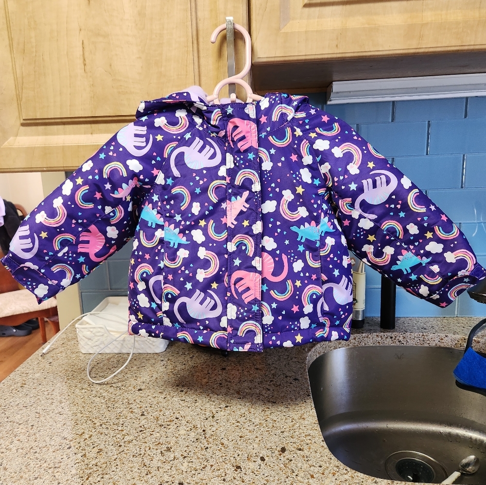 Children's place, purple jacket,  18/24 months.